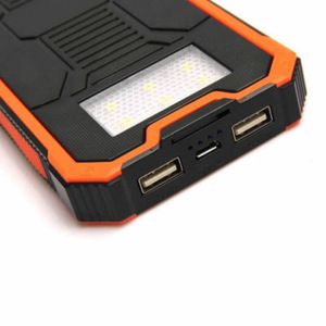 Cargador de teléfono móvil solar IP68 a prueba de agua 10000 mah Banco de energía de personaje de dibujos animados solar portáti - Product Image 6