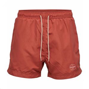 ขายส่งที่กําหนดเองเย็บปักถักร้อยโพลีเอสเตอร์ชายหาดแข็งผู้ชาย Drawstring ว่ายน้ํากางเกงขาสั้นระบายอากาศแห้งเร็ว Jogger บุรุษ - Product Image 5