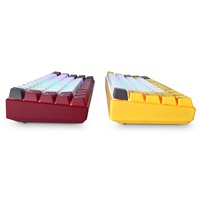 Motospeed BK67 BT 5.0 Nirkabel Kabel Mekanik 60% Keyboard Gaming ABS Keycaps 67 Tombol Merah Biru Saklar Driver untuk PC Laptop