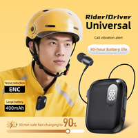 Audífonos ESON K91 Semi-In-Ear ANC IPX5 Resistentes al Agua Tipo C con Clip para Cuello, Batería de Larga Duración, 12 Meses en Espera