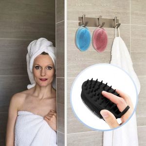 Cepillo de Silicona para el Cuerpo, Estilo Simple, Exfoliante, para Champú y Baño, Venta al Por Mayor de Fábrica - Product Image 4