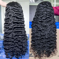 Perruque de cheveux humains bouclés vierges bruts birmans 13x4 HD Lace Frontal, densité 250%, sans colle, dentelle pré-coupée, cuticules alignées, bonnet ajustable