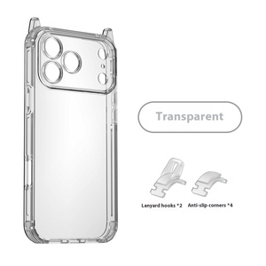 Custodia morbida <span class=keywords><strong>trasparente</strong></span> in TPU per iPhone 17 con Design a foro sottile <span class=keywords><strong>Cover</strong></span> per cellulare per <span class=keywords><strong>Apple</strong></span> - Product Image 6