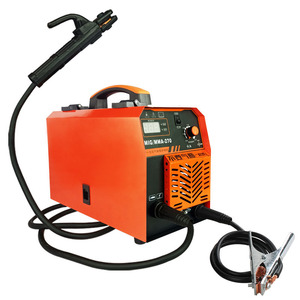 เครื่องเชื่อมแบบพกพา <span class=keywords><strong>MIG</strong></span>/MMA 250A ใช้ไฟ 220V รองรับน้ำหนักลวด 1-5 กก. ใช้แก๊ส CO2 ป้องกัน ระบบอินเวอร์เตอร์ IGBT แบบไร้ลม สำหรับงานเชื่อมแบบ Arc และงานเชื่อมแบบ Secondary Bonding - Product Image 2
