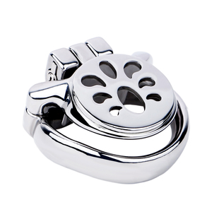 Jaula de Castidad Plana Transpirable de Metal Plateado, Jaula de Pájaros, Dispositivo de Castidad para Pene, Bondage SM, Juguetes Sexuales, Jaulas de Pene, Placer para Hombre - Product Image 5