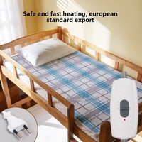 Manta Eléctrica Calefactora para Colchón, Cálida para Invierno, Tamaño Individual/Doble, Control Doble, Segura, Ahorro de Energía, Calentamiento Rápido