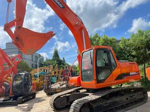 Excavadora Doosan DH220LC-7 de 22 toneladas, máquina de excavación hidráulica con cucharón de 0.12m³, equipo usado, año de fabricación 2022 - Product Image 1