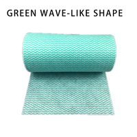 Rouleau de chiffons de nettoyage non tissés jetables, haute absorption et élimination rapide des taches