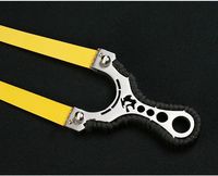Lance-pierre Aigle Volant en Aluminium Aéronautique, Laser Infrarouge, Haute Précision, Chasse, Puissant, Bande Élastique Plate, Remplacement Rapide