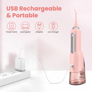 Precio de fábrica USB recargable hogar cuidado <span class=keywords><strong>Dental</strong></span> Selección de agua Limpieza de dientes <span class=keywords><strong>irrigador</strong></span> Oral - Product Image 4