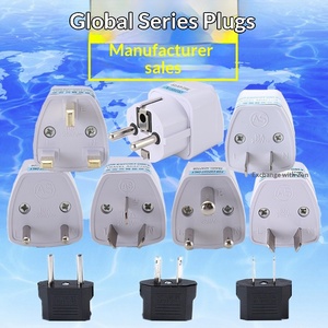 อะแดปเตอร์แปลงปลั๊กแบบมาตรฐานอังกฤษ มาตรฐานยุโรป มาตรฐานอเมริกา ปลั๊กแปลงแบบแบน สำหรับการจัดหาข้ามพรมแดน - Product Image 1