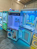 Promotion : Grande machine à griffes d'arcade en métal à monnayeur pour la distribution de peluches et cadeaux, pour divertissement sportif intérieur