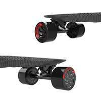 Planche à roulettes électrique C5 en fibre de carbone à roue couronne la plus puissante