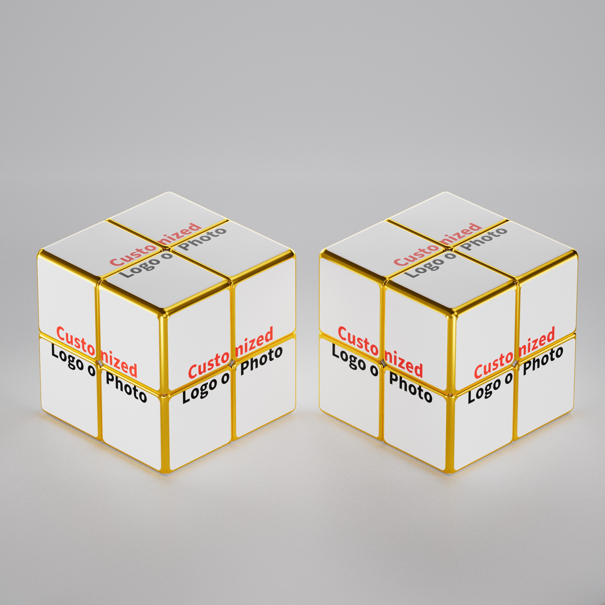 Cube doré 2x2