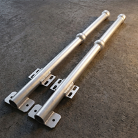 Poteau de main courante en aluminium