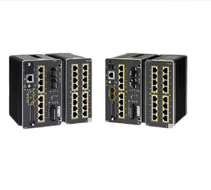 Ciscos IE3000 Série Robusta IE-3300-8T2S-E Interruptor Modular Com 8 GE Cobre e 2 GE SFP