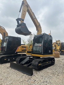 Excavadora de segunda mano CAT 307E2 Mini para uso doméstico CAT307 CAT 307E2 CR 303 304 305,5 305 306 307 308 Pista de goma para excavadora - Product Image 2