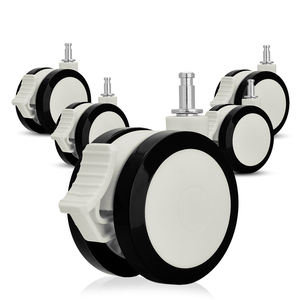 2/2 universale. 5/3 pollici di alta qualità ospedale <span class=keywords><strong>Equiment</strong></span> Nylon Twin ruote medicale in PVC ruote Ultra silenziose fabbrica diretta - Product Image 1