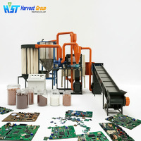 Máquina de Recuperación de Oro de PCB, Equipo de Reciclaje de Placas Base de Computadora, Máquina de Reciclaje de Desechos de PCB