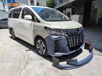 Kit carrosserie 1:1 personnalisation à grande échelle avec tête à trois yeux pour Alphard Vellfire Anh20 2008-2014 Mise à niveau vers Alphard Anh35