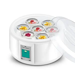 MAGNIFIQUE appareil de cuisine domestique en gros machine à yaourt mini yaourtière électrique automatique en acier inoxydable yaourtière