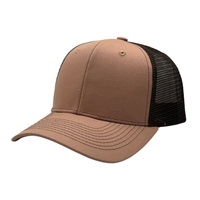 Casquette Trucker Courbée Personnalisée en Maille Respirante Coton/Polyester pour l'Extérieur – Modèle Riachard 112