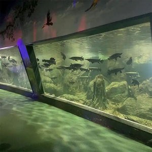 Fabriek Directe Verkoop Maatwerk Grote Rechthoek Acryl <span class=keywords><strong>Aquarium</strong></span> Acryl <span class=keywords><strong>Aquarium</strong></span> Vis Tank - Product Image 4