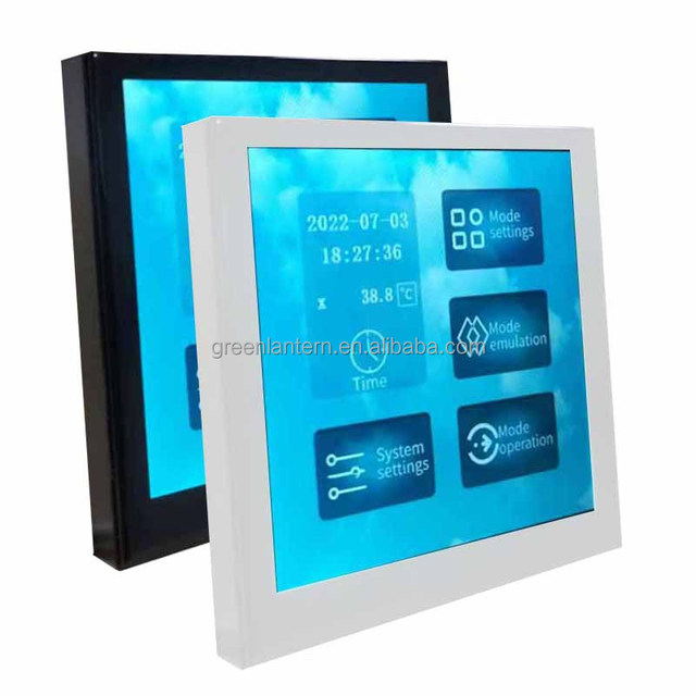 NL503 Touch Screen LED Time Controller 86x86 Panel DC12-24V RGB RGBW 5 Output Stage Light Smart Home Lighting Dimming Controller