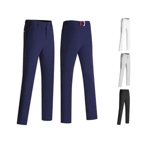custom wholesale 95% Polyester / 5% Spandex high quality multicolor pattern men golf pants