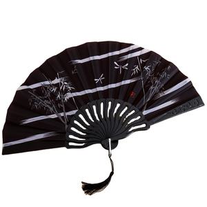 Ventilateur à main en plastique personnalisé BSBH Wave Rib pour danser ou souvenir de mariage - Product Image 3