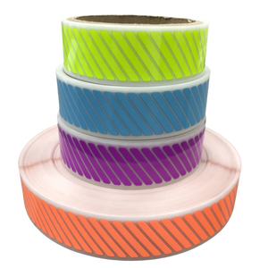 KAIRENダイヤモンドグレードPVC反射熱伝達ビニールテープカスタム卸売セグメントフィルムブルー - Product Image 3