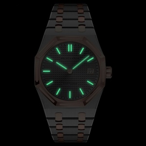 Nouvelle montre-bracelet à quartz 38 mm pour homme 2026, ultra-fine, en acier inoxydable, avec cristal saphir lumineux, étanche 50M, Specht & Sohne - Product Image 6