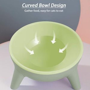 ชามอาหารสัตว์เลี้ยงเซรามิกแบบยกสูงพร้อมโลโก้สั่งทำขายส่ง - Product Image 3