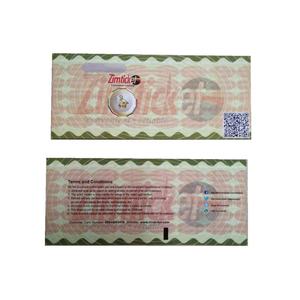 Sceau en papier de sécurité personnalisé, 1 pièce, billet d'entrée avec fonction anti-faux impression vocale - Product Image 5