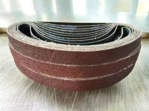 สายพานขัดกระดาษทราย 20x520 อะลูมิเนียมออกไซด์ สำหรับเครื่องขัดสายพาน ทนทานและคมตัด  ขั้นต่ำ 10 ชิ้น - Product Image 2