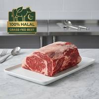 Rollo de Ribeye de Res Congelado Halal de Grado A al por Mayor |   Filete de Res Sin Hueso, Alimentado con Pasto, para Restaurantes de Carnes