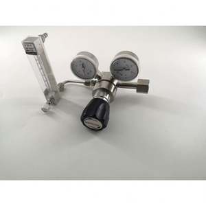 Single-Stage Diafragma Reguladores Pressão Aço Inoxidável Manual O2 <span class=keywords><strong>CO2</strong></span> Reguladores Gás Ácidos Geral - Product Image 4