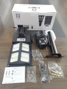 Lámpara Solar LED Integrada de 16W con Cámara de Vigilancia 4G y Tarjeta SIM, Batería de 16000 mAh - Product Image 6