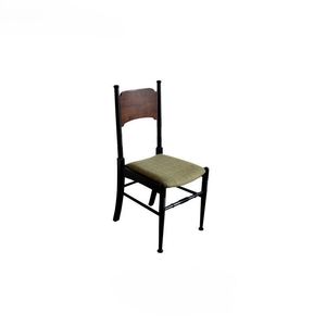 <b>Dining</b> <b>Chair</b> Solid Wood Walnut Green Seat Cushion Nordic Style Retro Design For Home Cafe Use - Product Image 5