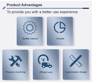 Conception efficace et raffinée de l'<span class=keywords><strong>espace</strong></span> Boîte de vitesses hélicoïdale série RC/Unités pieds/montage à bride pour l'industrie de la logistique - Product Image 3