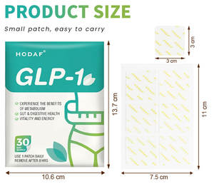 HODAF-Almohadillas tópicas para probióticos, Parche de soporte para la nutrición, OEM, ODM, nutrición, probiótico, parche tópico de apoyo para el GLP-1 - Product Image 2