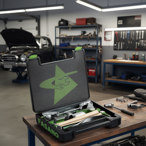 Kit d'outils de réparation automobile Fasano 130/S10, ensemble professionnel pour mécaniciens - Product Image 3