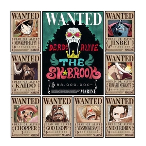 โปสเตอร์วันพีซ ลูฟี่ โซโล ของแท้ ใหม่เอี่ยม โปสเตอร์กระดาษหนังวัว ตกแต่งผนัง - Product Image 3