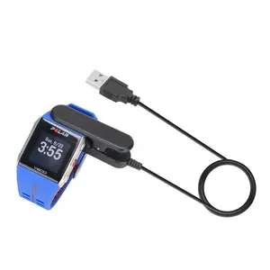 Carregador doca de cabo para smartwatch, portátil, com capacidade de dados para carregador polar v800