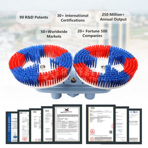 Cepillo <span class=keywords><strong>disct</strong></span> de limpieza de estación de energía solar Paneles solares fotovoltaicos Cepillo de limpieza de paneles solares para equipo de robot - Product Image 5