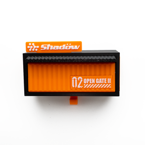 New Unique Shadow Mini Garage <b>Key</b> Hanger Shelf with Display Orange PLA Material for Wall - Product Image 3