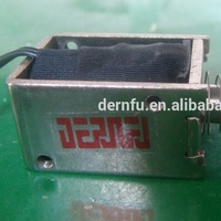 Serrure magnétique à solénoïde push-pull de type DC pour armoire marine, déverrouillage par solénoïde, pour machine de distribution
