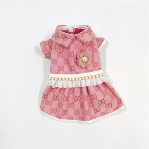 CHUUYU PET precio de fábrica mascota <span class=keywords><strong>Toro</strong></span> francés camiseta perro vestido de boda perros grandes <span class=keywords><strong>ropa</strong></span> de <span class=keywords><strong>marca</strong></span> de lujo moda perro vestido <span class=keywords><strong>ropa</strong></span> - Product Image 6
