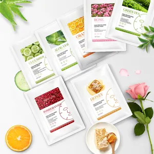 Cheaper Substitute Fruit Vegetable Patch Facial Mask Hydrating Moisturizing Brightening Skin Mask Sheet