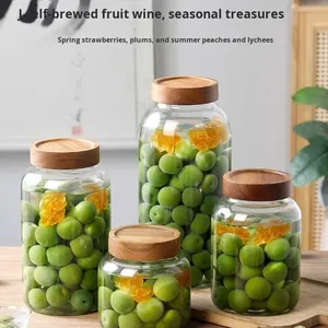 Bouteilles en verre <span class=keywords><strong>de</strong></span> grande capacité pour l'agriculture, vente chaude, 1L-4L, prune, mûre et vin <span class=keywords><strong>de</strong></span> fruits - Product Image 4